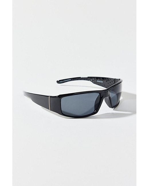 Urban Outfitters White Damon Shield Sunglasses for men