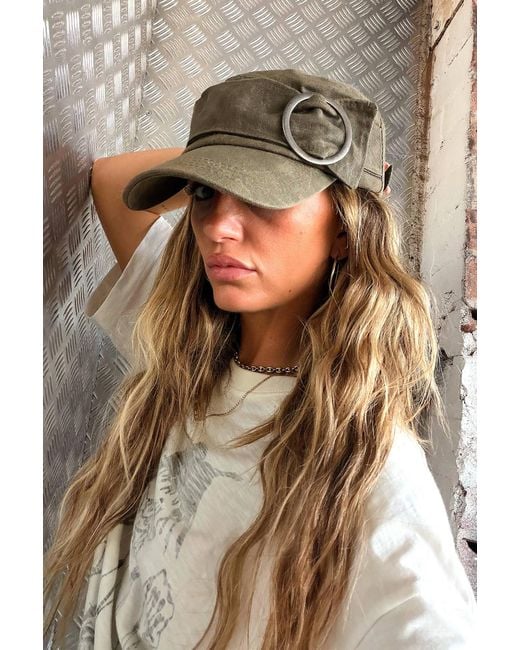 BDG Natural Buckle Cadet Cap