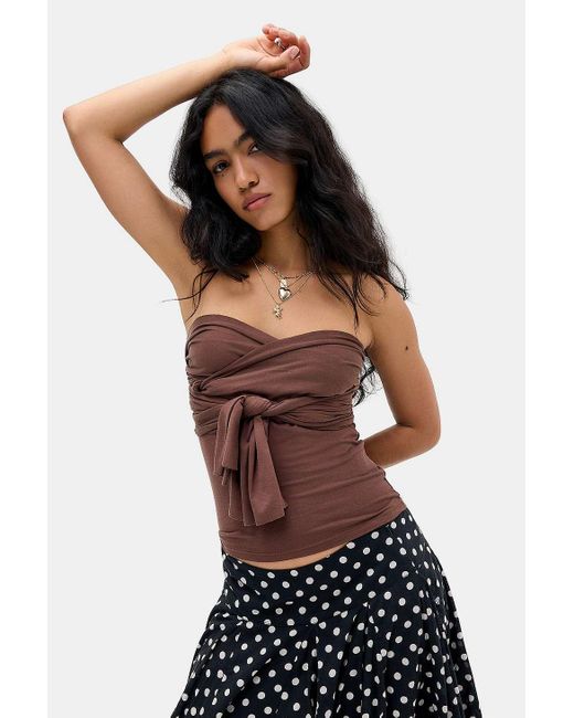 Susmie's Black Brown Isabella Top