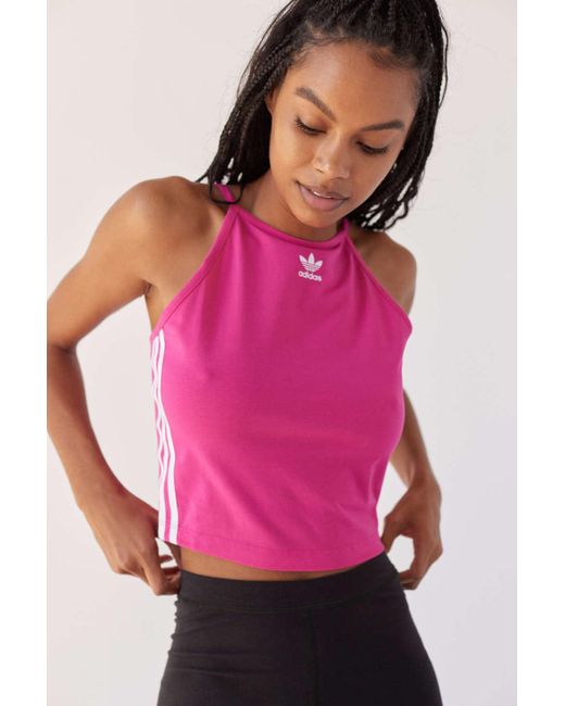 adidas Tank Top in Pink | Lyst Canada