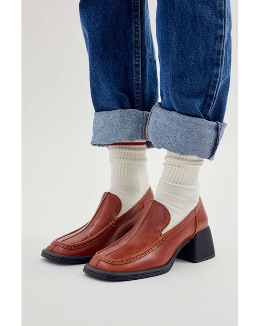 Vagabond Shoemakers Ansie Heeled Loafer in Blue Lyst