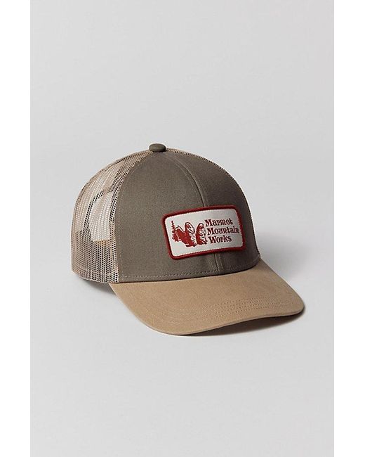 Marmot Natural Retro Trucker Hat for men