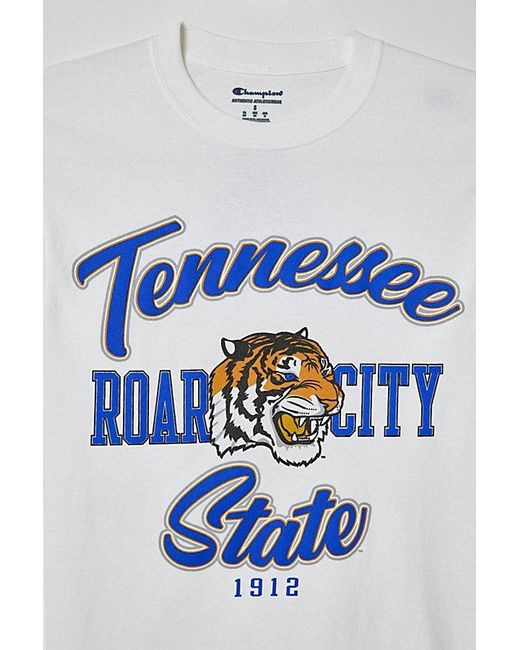 Urban Outfitters Gray Uo Summer Class '22 Champion Tennessee State University Long Sleeve Tee