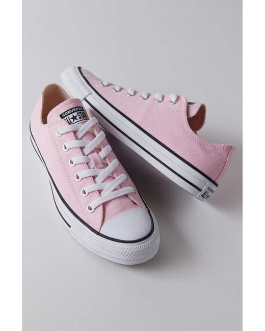Converse Pink Chuck Taylor All Star Seasonal Color Low Top Sneaker