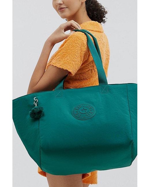 Kipling Blue Naomi Tote Bag