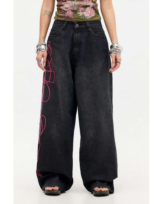 Jaded London Black Product Of Age Xl Colossus Jeans
