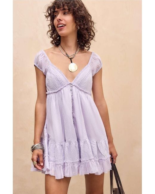 Kimchi Blue Purple Belle Romper