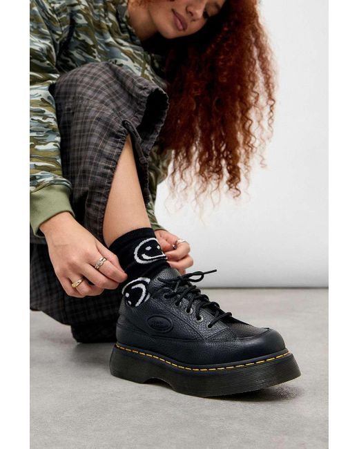 Dr. Martens Black Buzz 5-eye Shoes