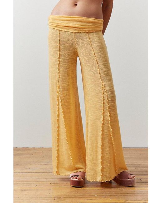 Out From Under Blue Belle Flare Lounge Pant