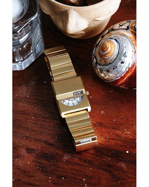 Breda Natural Pulse Tandem Metal Bracelet Watch for men