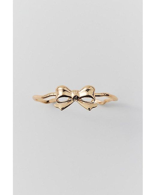 Urban Outfitters Blue Bow Cuff Bracelet