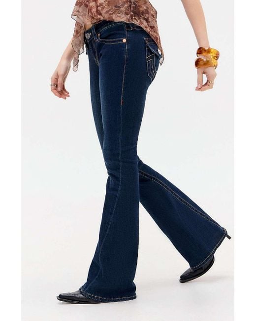 True Religion Blue Joey Flared Jeans