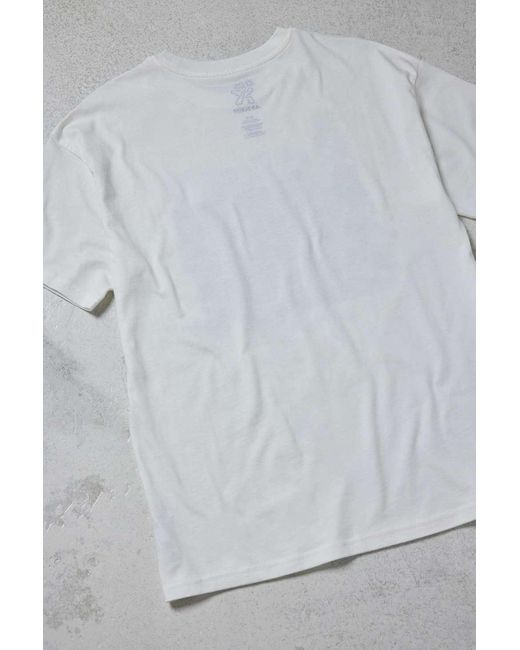 Urban Outfitters Gray Uo White Marek Biegalski T-shirt for men
