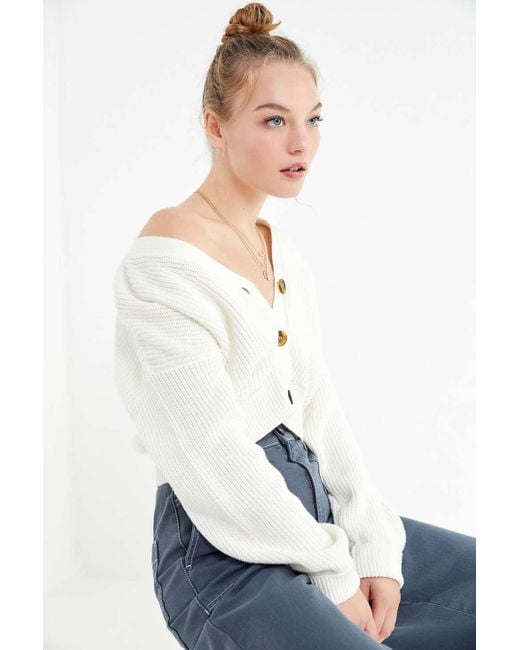 urban outfitters cropped cardigan