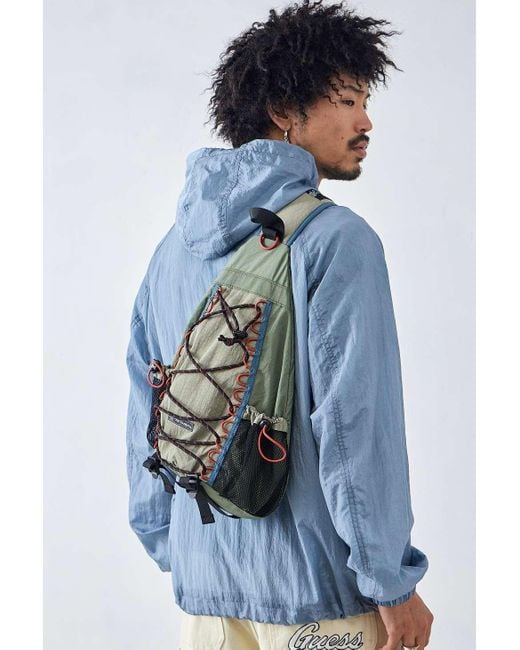 Urban Outfitters Blue Uo Stone One Shoulder Backpack for men