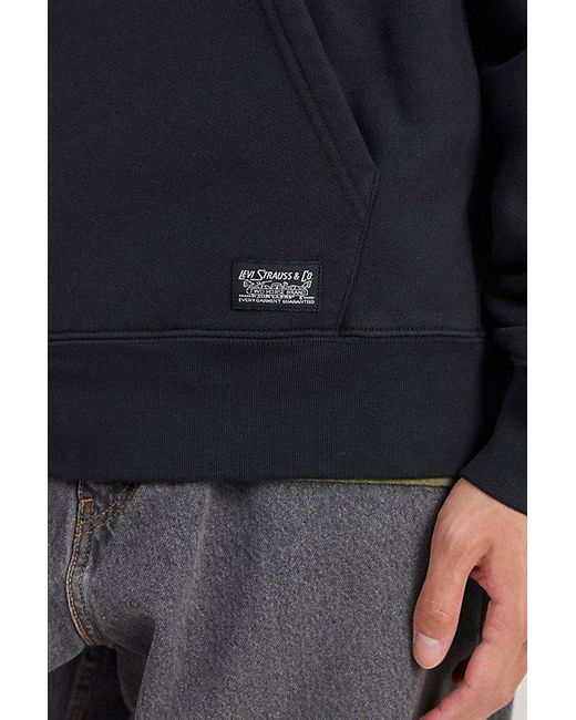 Levi's Black Kate Hoodie Sweatshirt for men