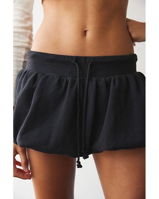 Out From Under Black Maya Prep Bubble Mini Skort