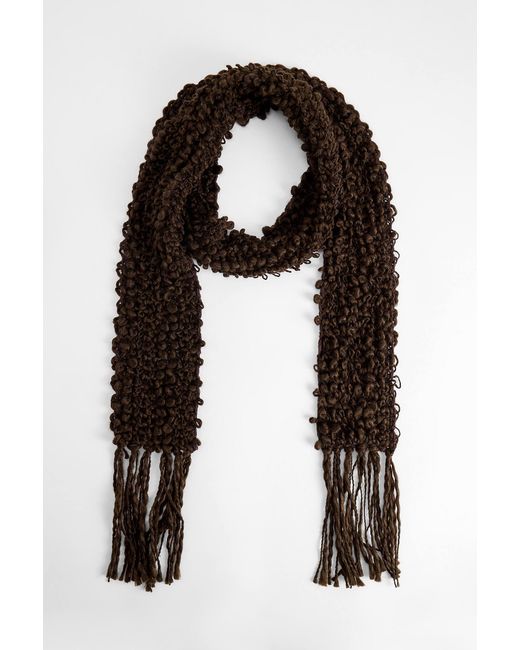 Urban Outfitters Black Uo Bobble Scarf for men