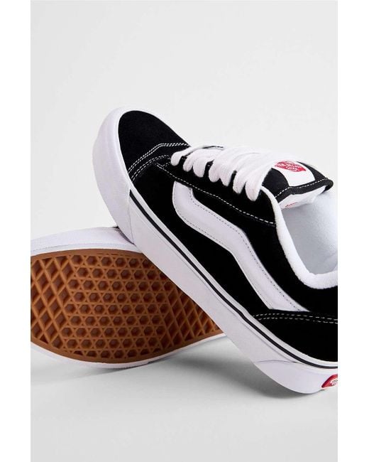 Vans Green Black & White Knu Skool Trainers