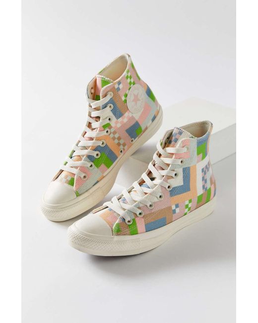 Converse Multicolor Chuck 70 Crafted Patchwork High Top Sneaker