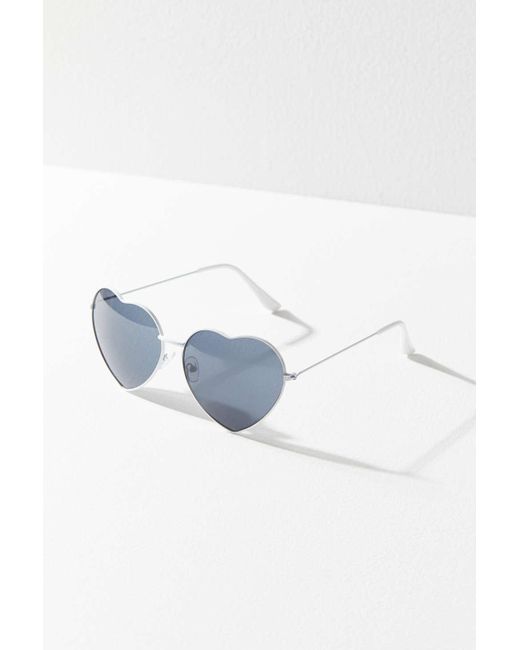 metal heart sunglasses