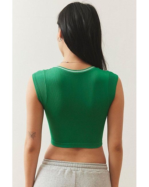 Out From Under Green Go For Seamless Top