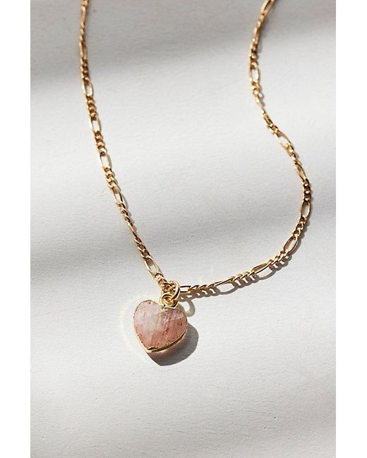 Urban Outfitters White Freya Delicate Pendant Necklace