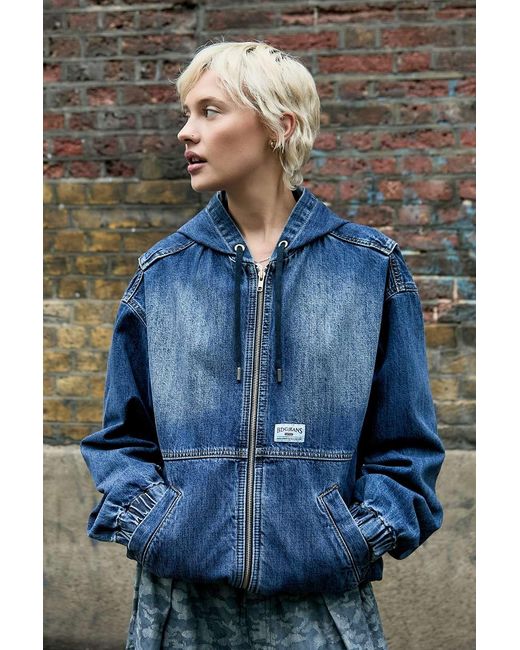BDG Mid Blue Denim Skate Jacket