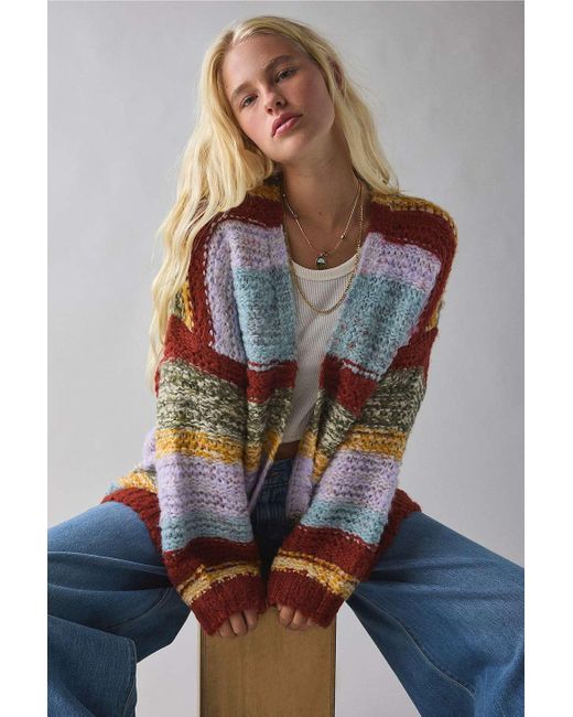 Urban Outfitters Gray Uo Mckenzie Cardigan