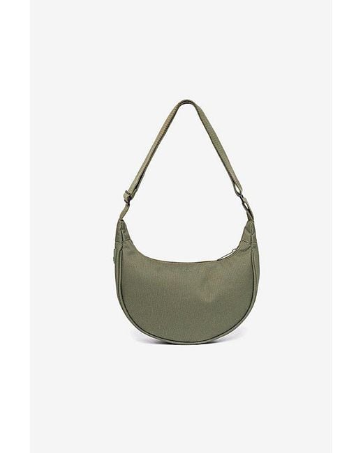 Lefrik Metallic Lua Crescent Shoulder Bag
