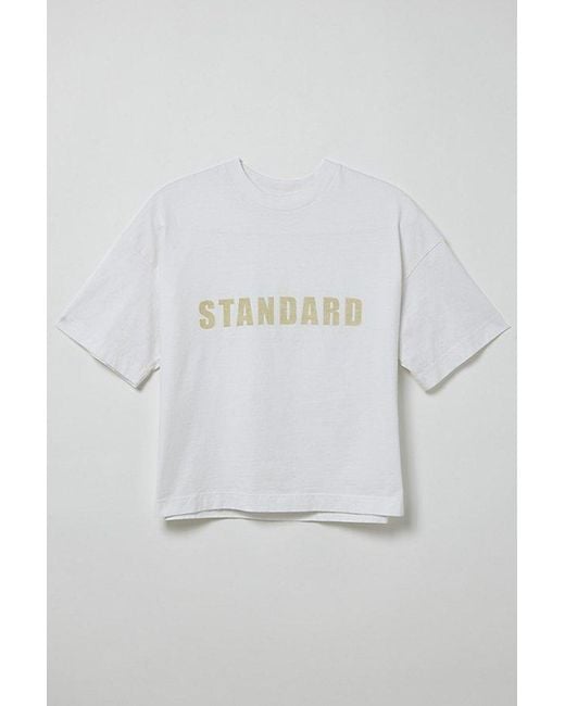 Standard Cloth Blue Foundation Graphic Tee for men