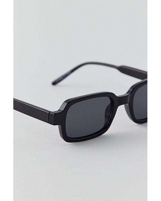 Urban Outfitters Black Betsy Rectangle Sunglasses