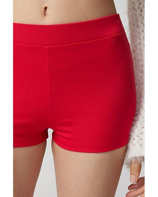 Out From Under Red Ponte Micro Short
