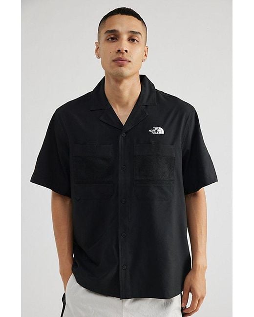 The North Face Black First Trail Short Sleeve Shirt Top for men
