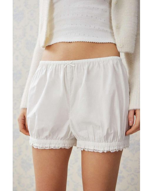 Out From Under Brown Carmen Cotton Bloomer Shorts