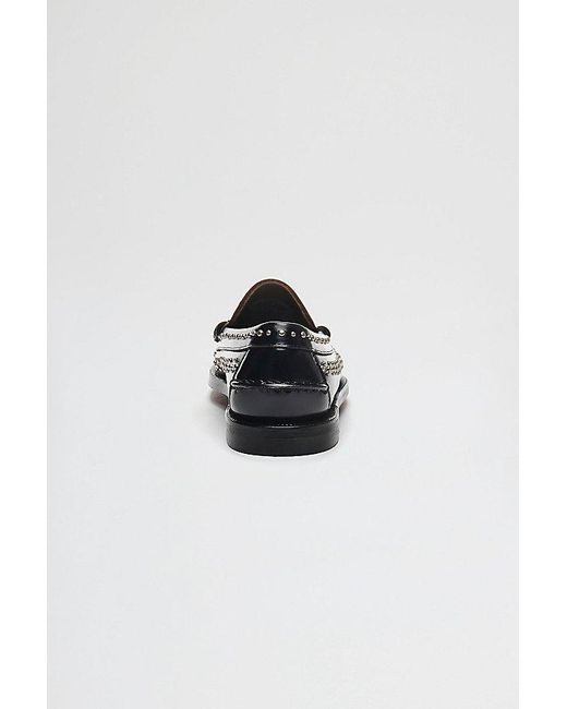 Sebago Black Dan Studs Loafer