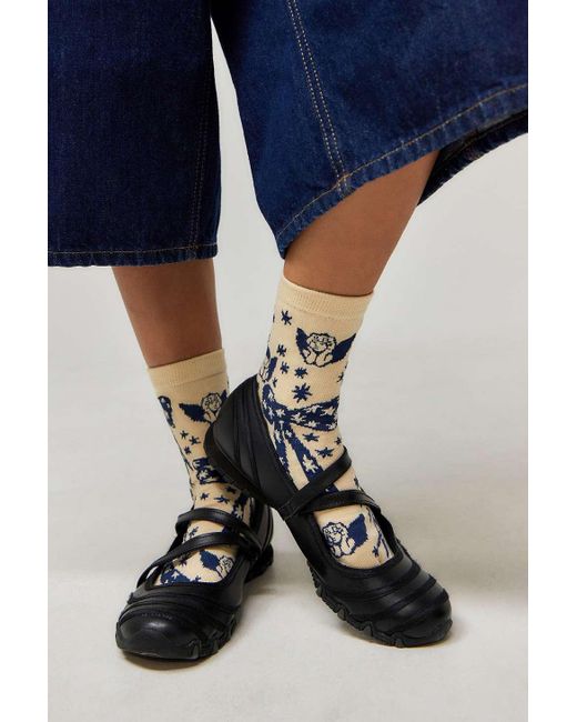 Baggu Black Cherub Bow Socks