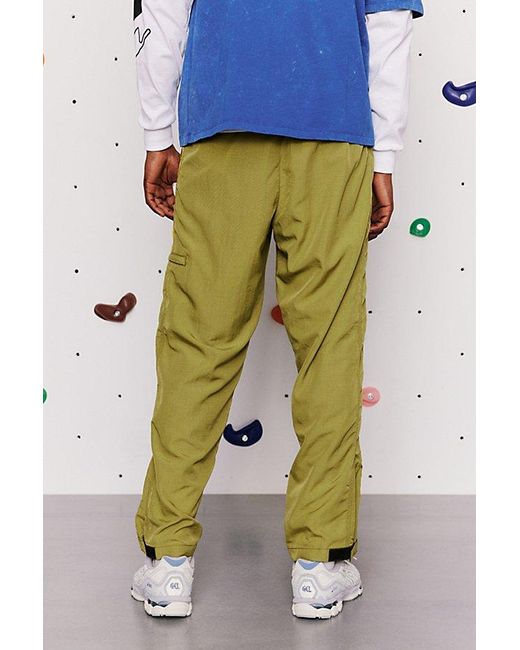 Without Walls Green Blocked Wind Pant for men