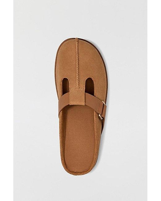 Ugg Brown Goldenstar Hi Platform Clog