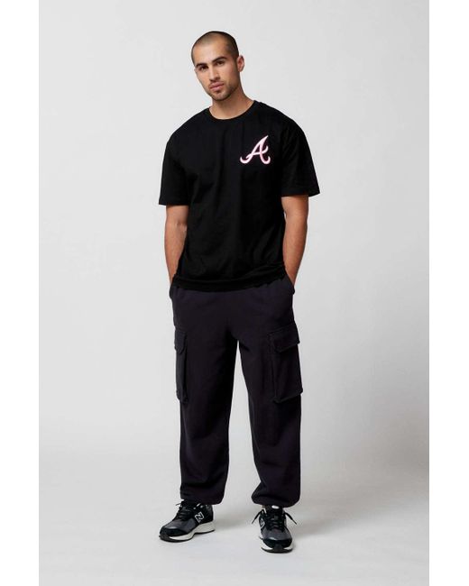 Men's Atlanta Braves Pro Standard Navy Logo Jogger Pants