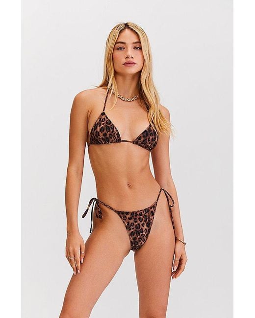 Sunkissed White Le Triangle String Bikini Top