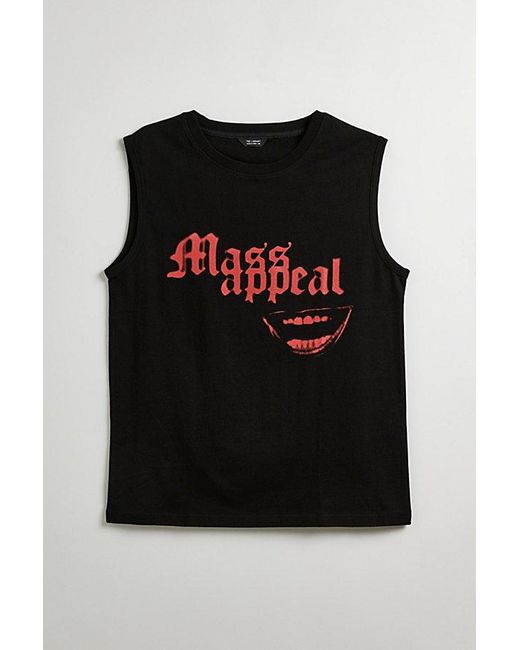 Tee Library Black Mass Appeal Tank Top for men