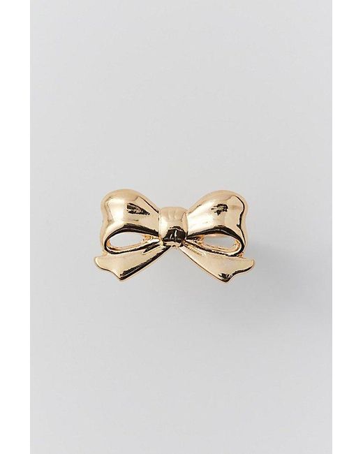 Urban Outfitters Black Bow Ring