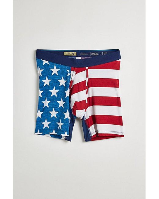 Stance Blue The Fourth St. Butter Blend Boxer Brief for men