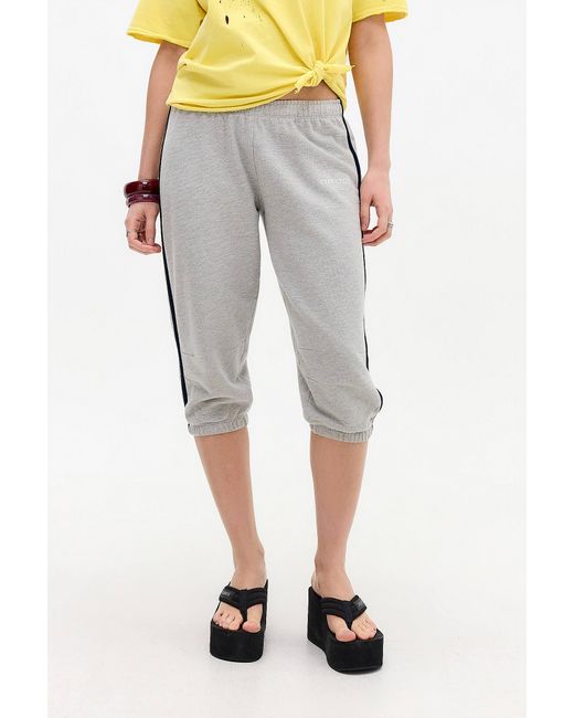 iets frans Gray Harri Shrunken Cuffed Joggers