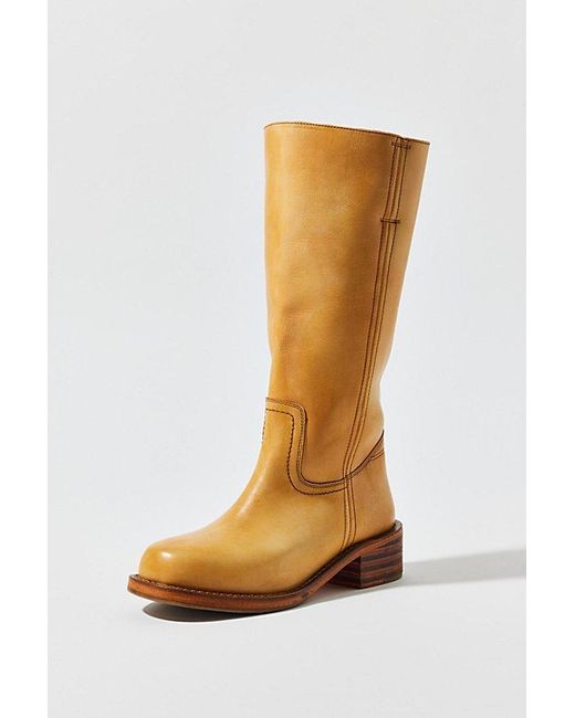 Vintage Foundry Natural Varana Tall Leather Boot
