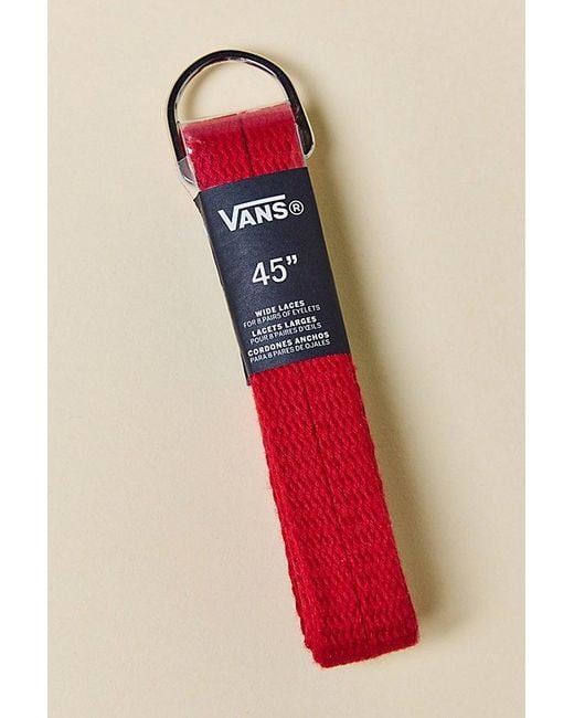 Vans Red Fat Shoe Laces