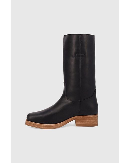 Dingo Black Dutton Leather Boot for men