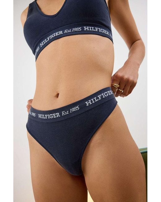Tommy Hilfiger Blue New York Thong