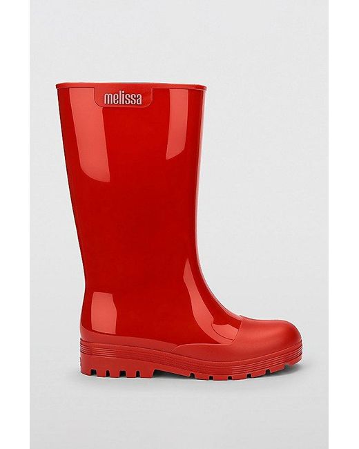Melissa Red Jelly Rain Boot